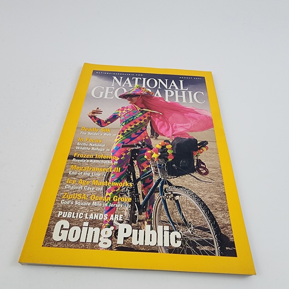 National Geographic Magazine August 2001‎ No Insert
